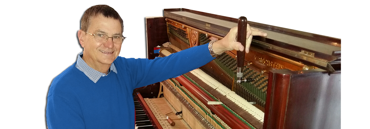 Keith Macfarlane, piano tuner and technician in Cape Town